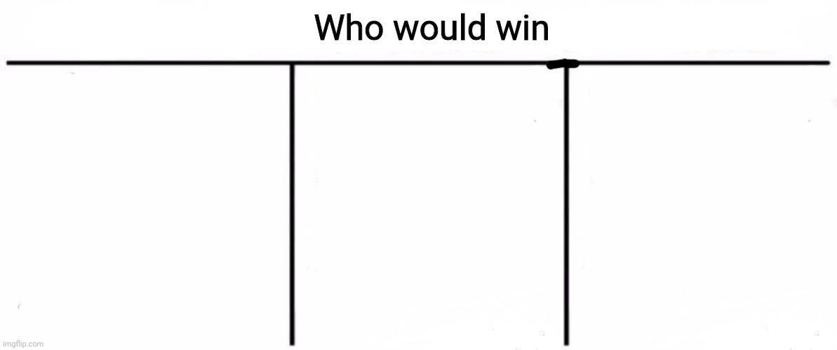 3x who would win  meme template