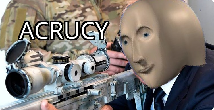 Acrucy  meme template