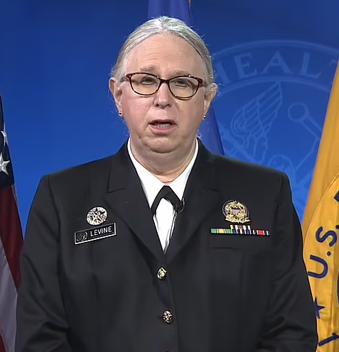 Admiral Rachel Levine  meme template