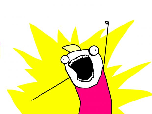 all the things meme template