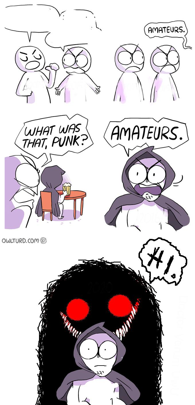 Amateurs 3.0  meme template