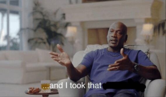 And I took that.  meme template