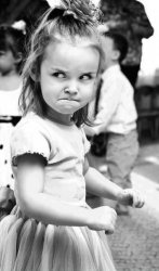 Angry Toddler meme template