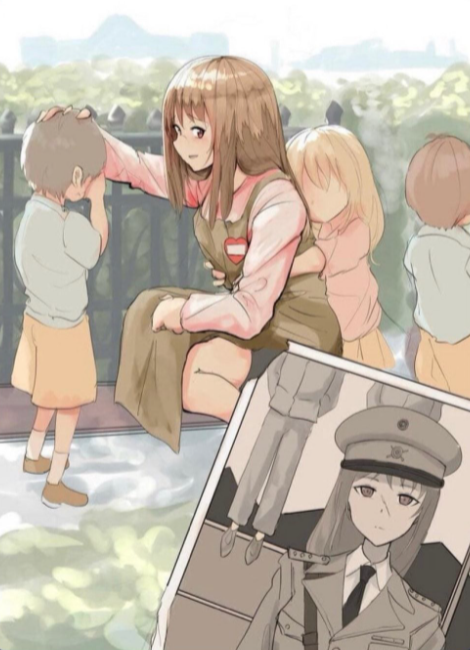 Anime Girl War General  meme template