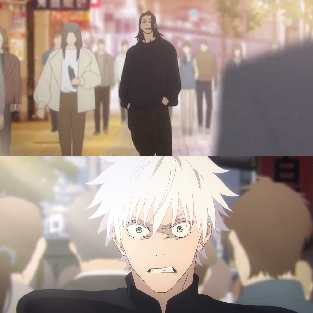 are you the strongest because you're gojo satoru meme template