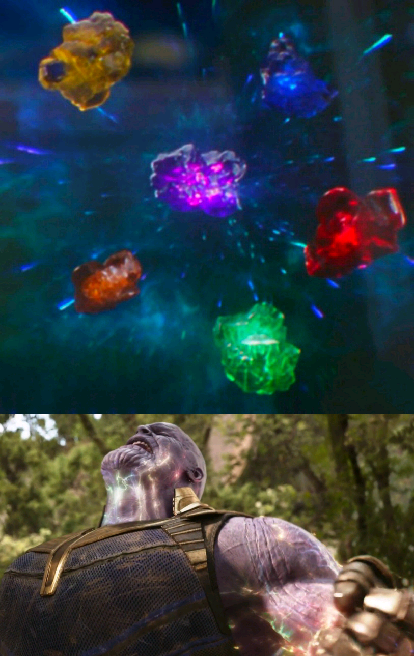 Avengers Infinity Stones Thanos  meme template