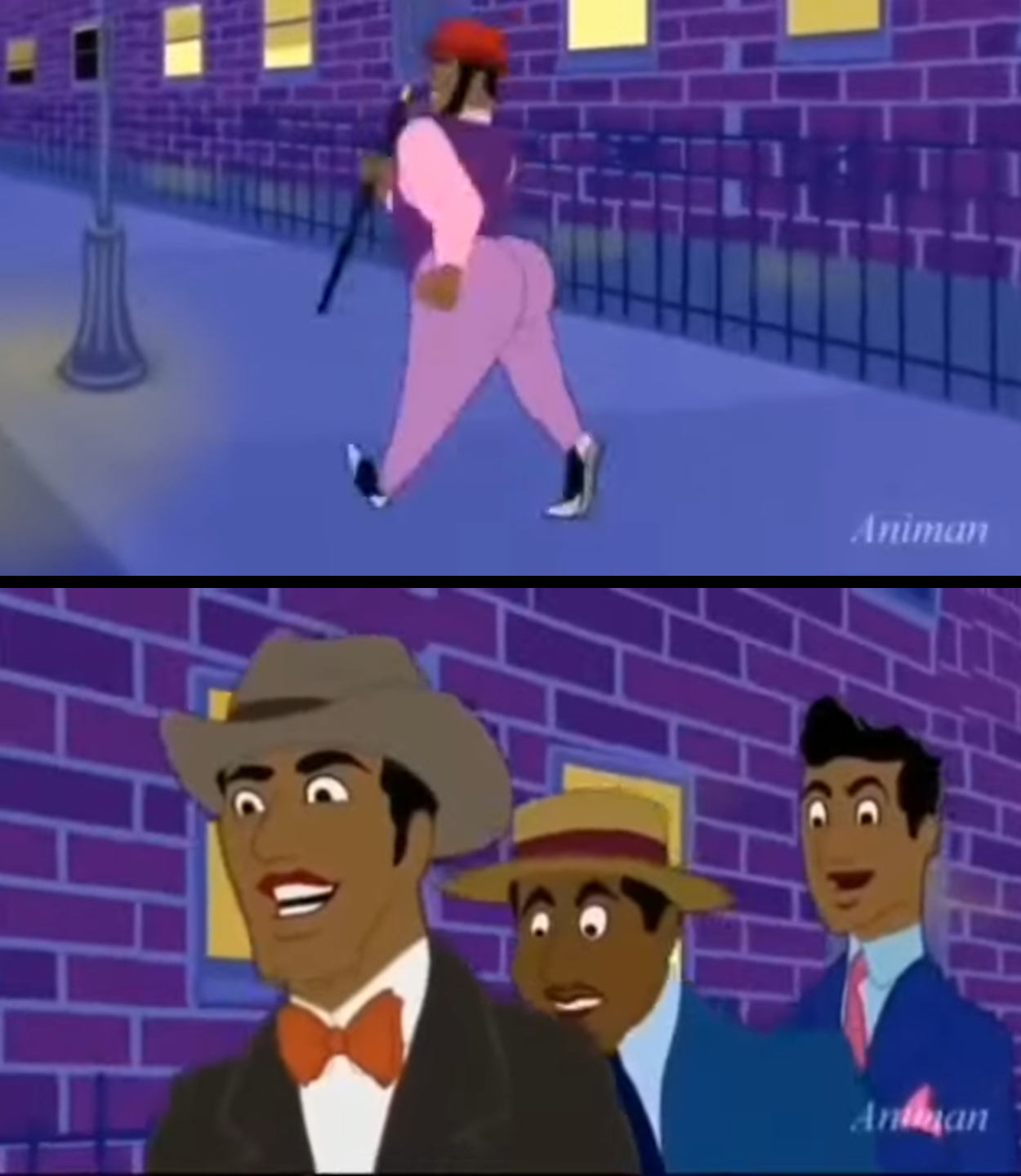 Axel in Harlem meme template