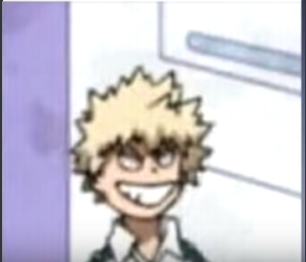 Bakugo sero smile  meme template