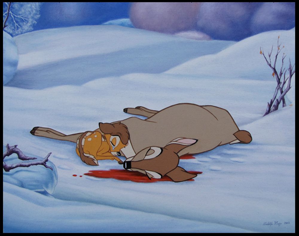 Bambi's Mother's Death  meme template