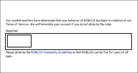 Banned from ROBLOX [2008 Interface Edition]  meme template
