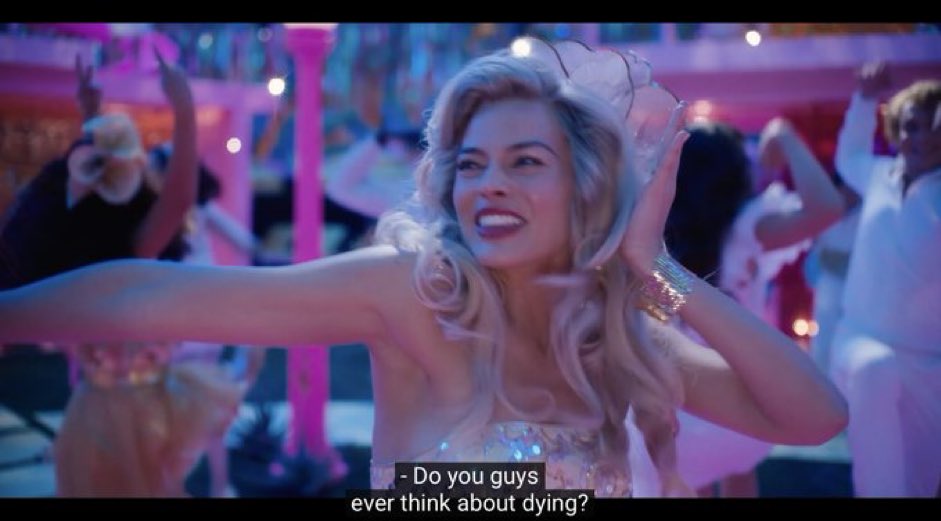 Barbie - do you guys ever think about dying meme template