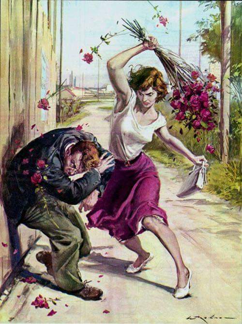 Beaten with Roses  meme template