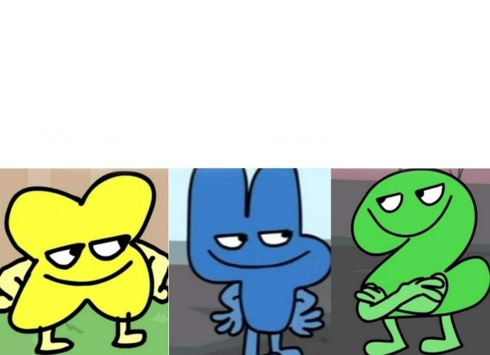 BFB Smug  meme template