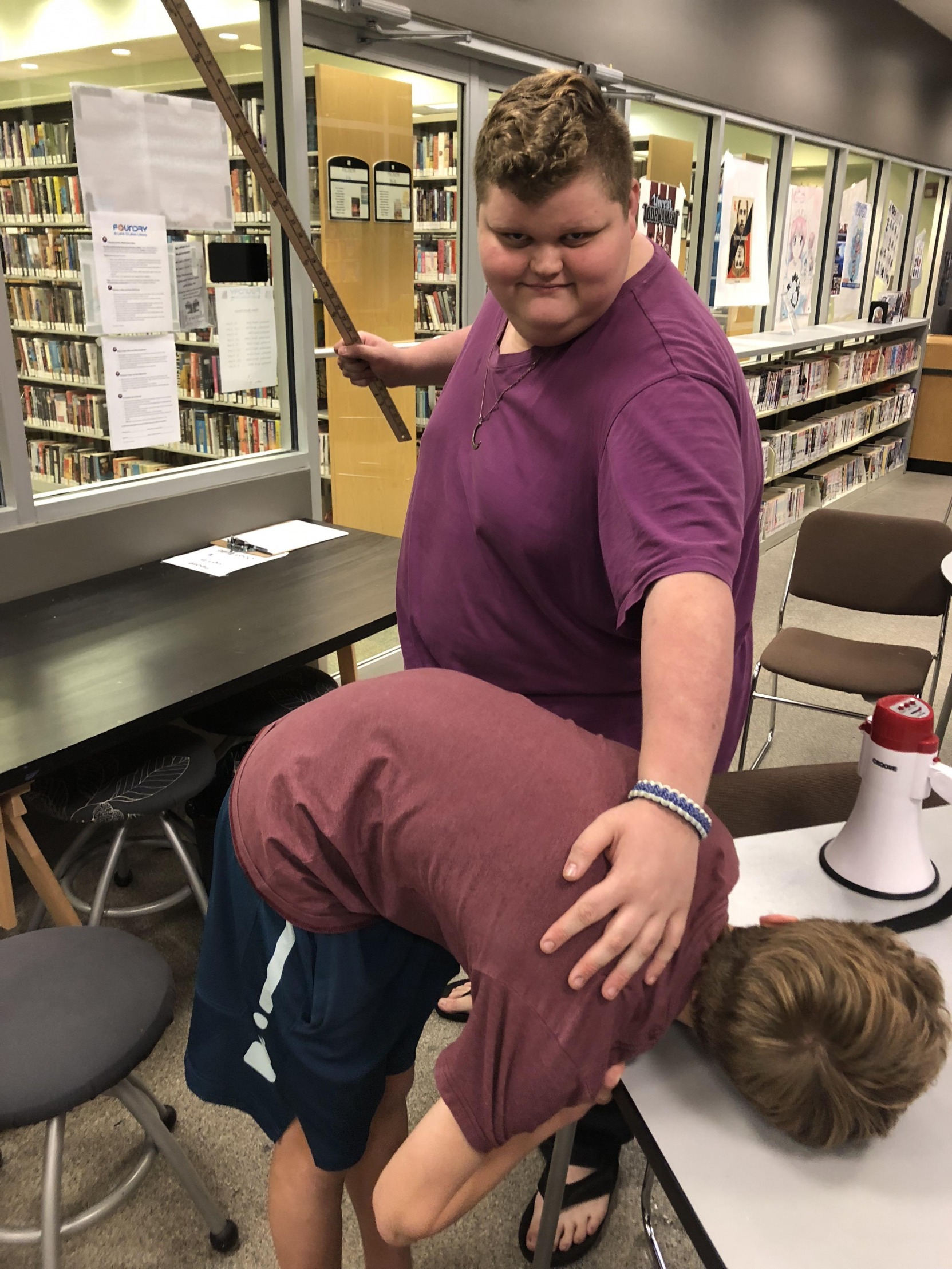 big guy with ruler  meme template