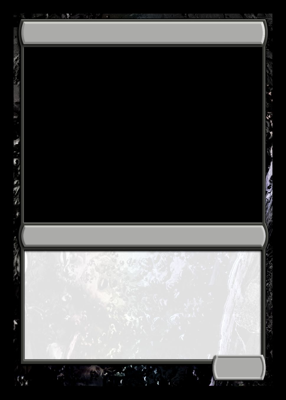 Black Magic the gathering card  meme template