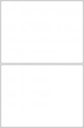 Blank Comic Panel 1x2 meme template