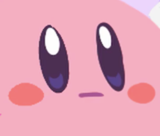 Blank Kirby Face  meme template