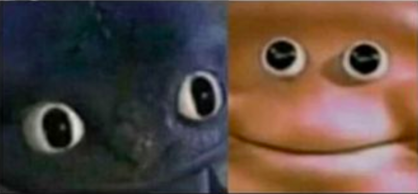 Blank stare dragon  meme template
