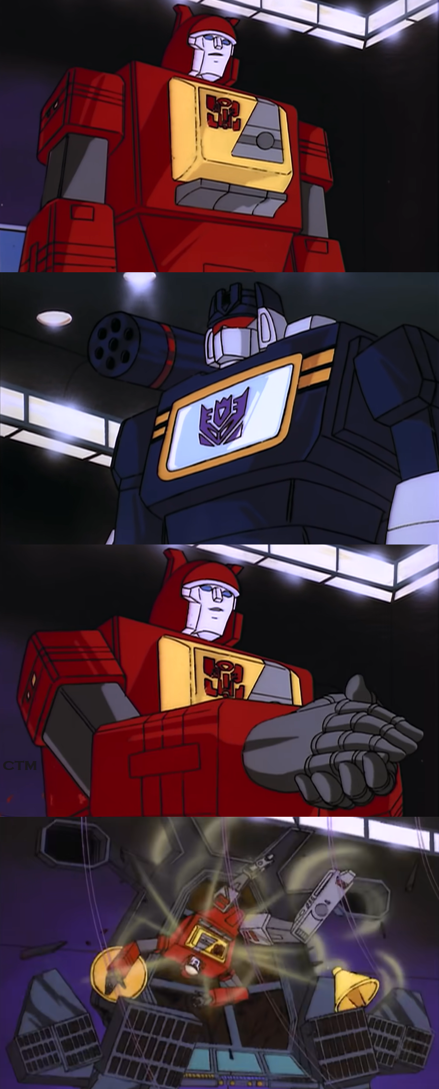 Blaster Dad Joke  meme template