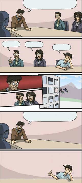Board Room Meeting 2  meme template