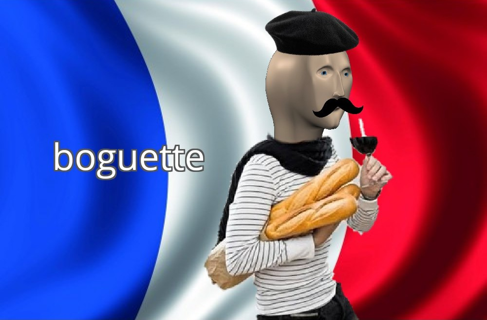 Boguette  meme template