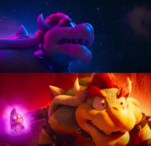 Bowser Simps for x (Second panel)  meme template