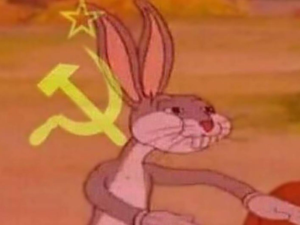 bugs bunny comunista  meme template