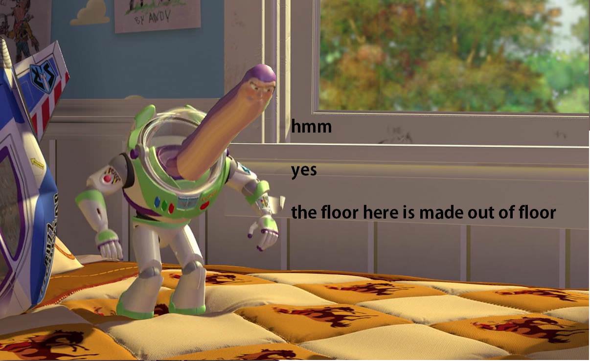 Buzz Lightyear Hmm yes  meme template