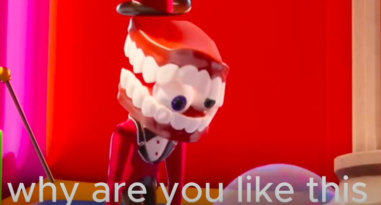 Caine why are you like this meme template