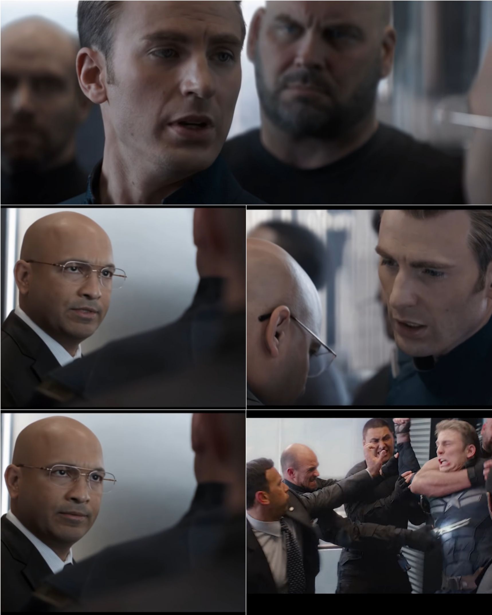 Captain America Bad Joke  meme template