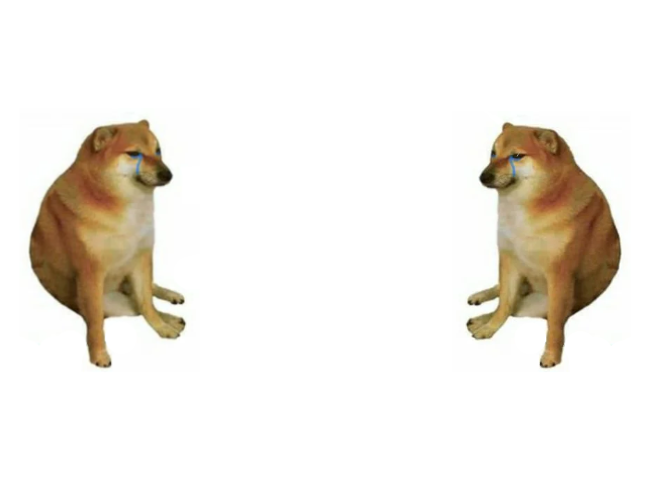 Cheems vs Cheems  meme template