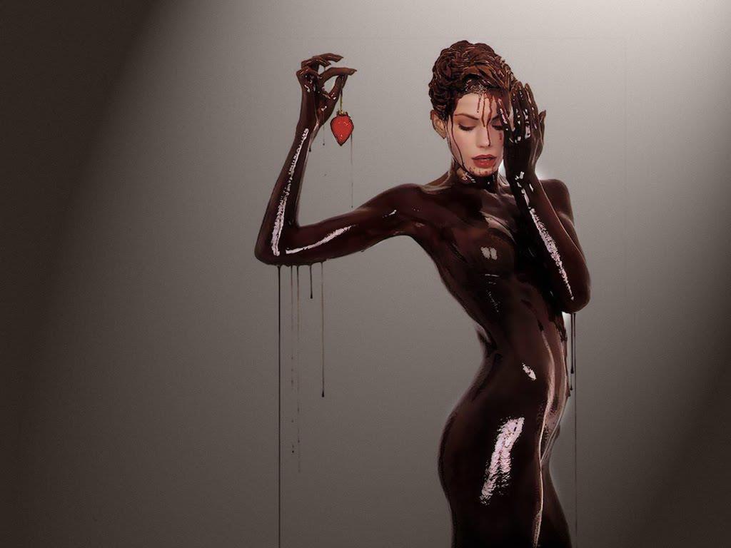 chocolate covered girl  meme template