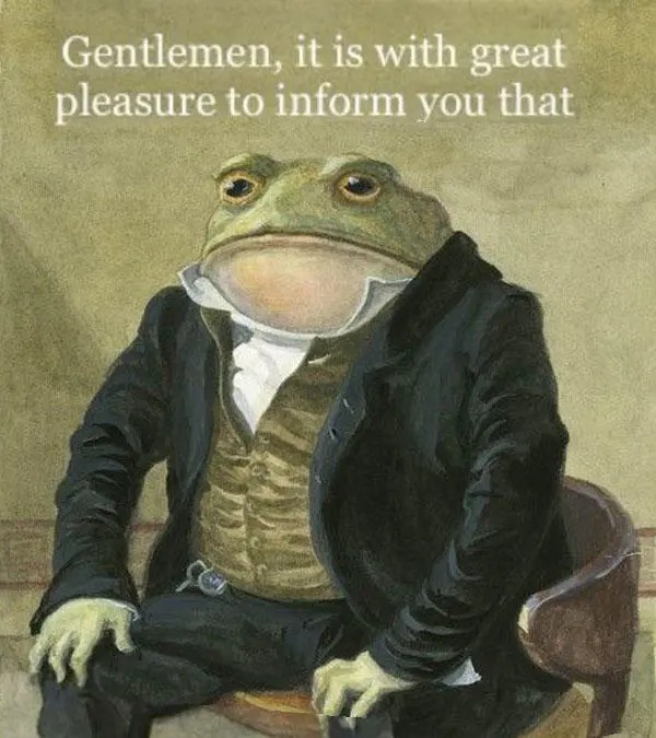 Colonel Toad  meme template