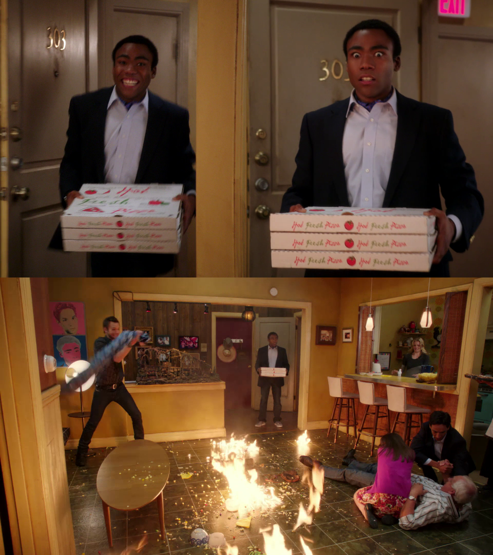 Community troy Pizza Meme  meme template