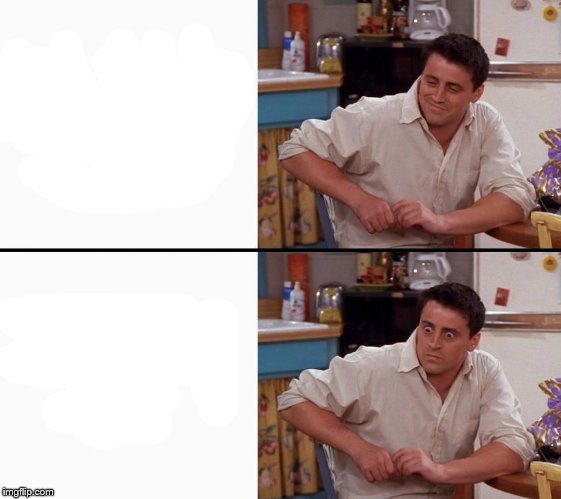Comprehending Joey meme template