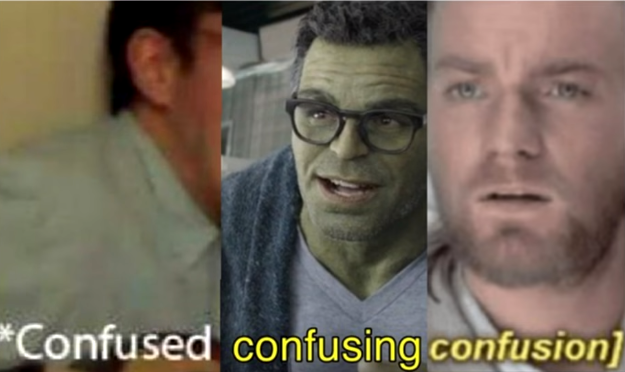 confused confusing confusion  meme template