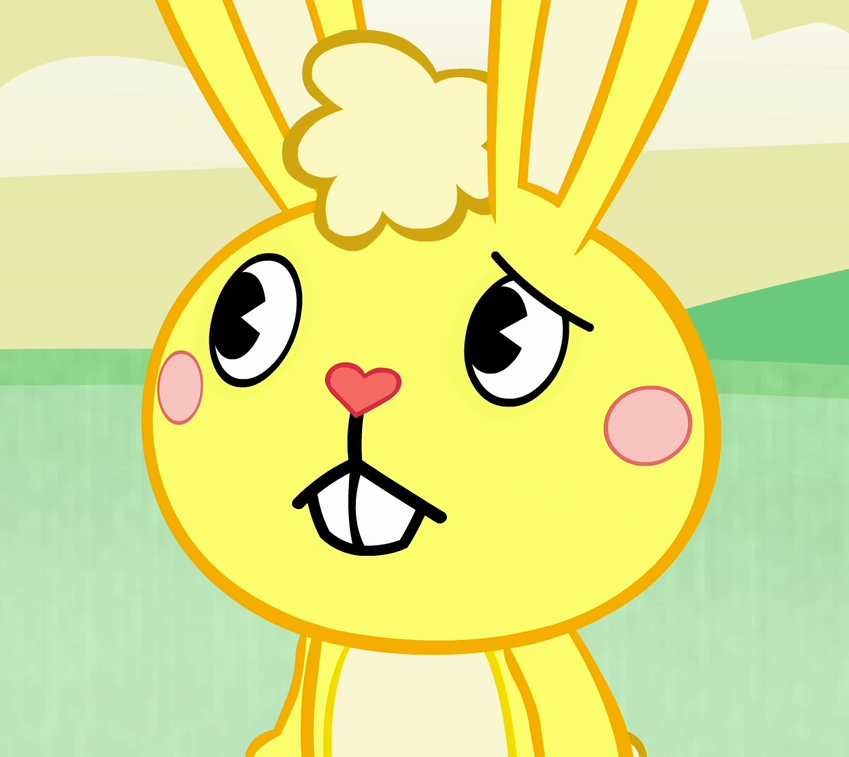 Confused Cuddles (HTF)  meme template