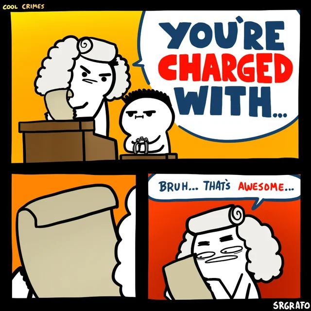Cool Crimes  meme template