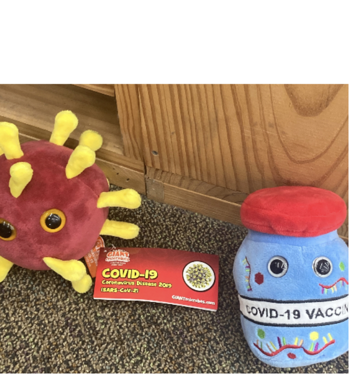 Covid and vaccine chillin’  meme template