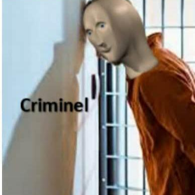 criminel  meme template