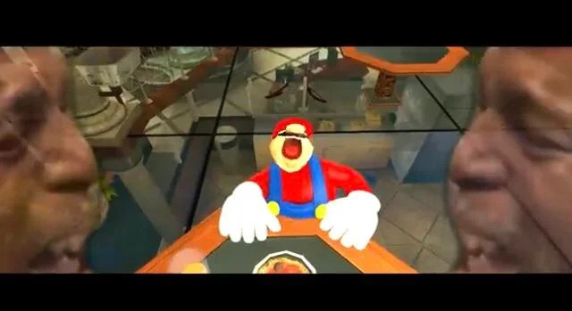 Crying Mario  meme template