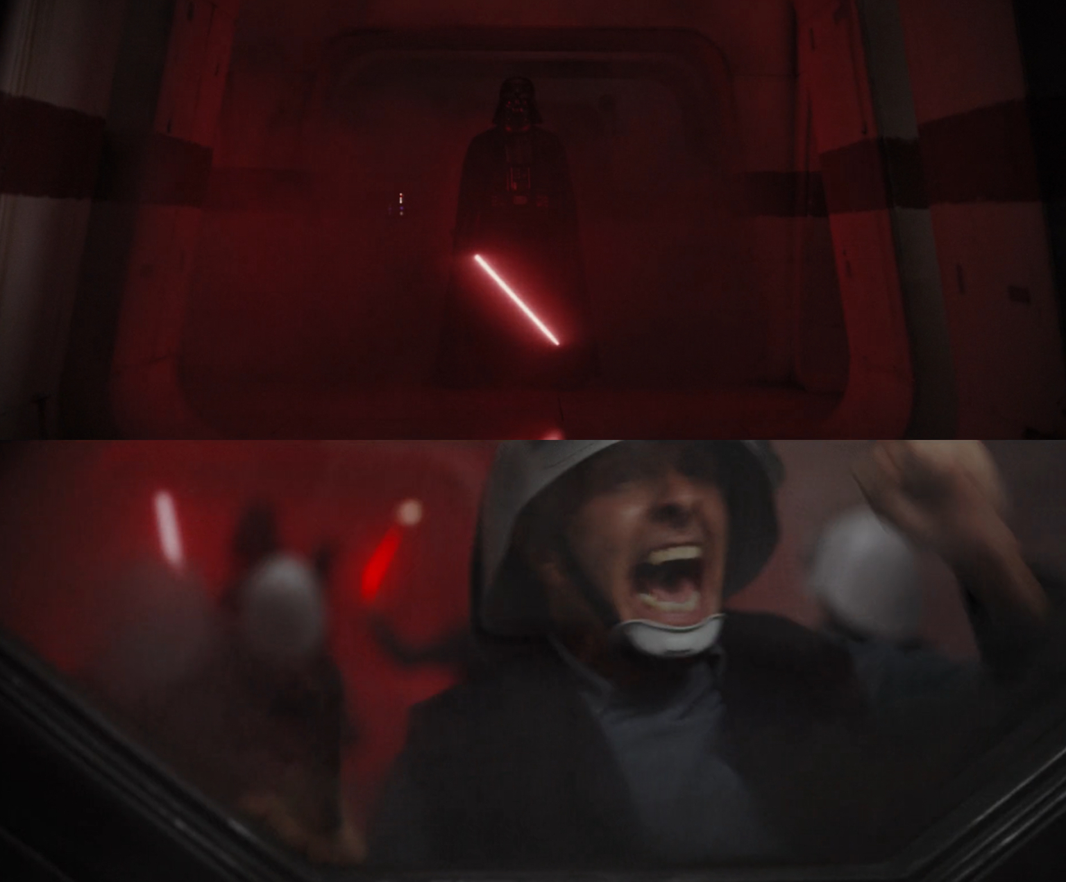 Darth Vader vs Rebel  meme template