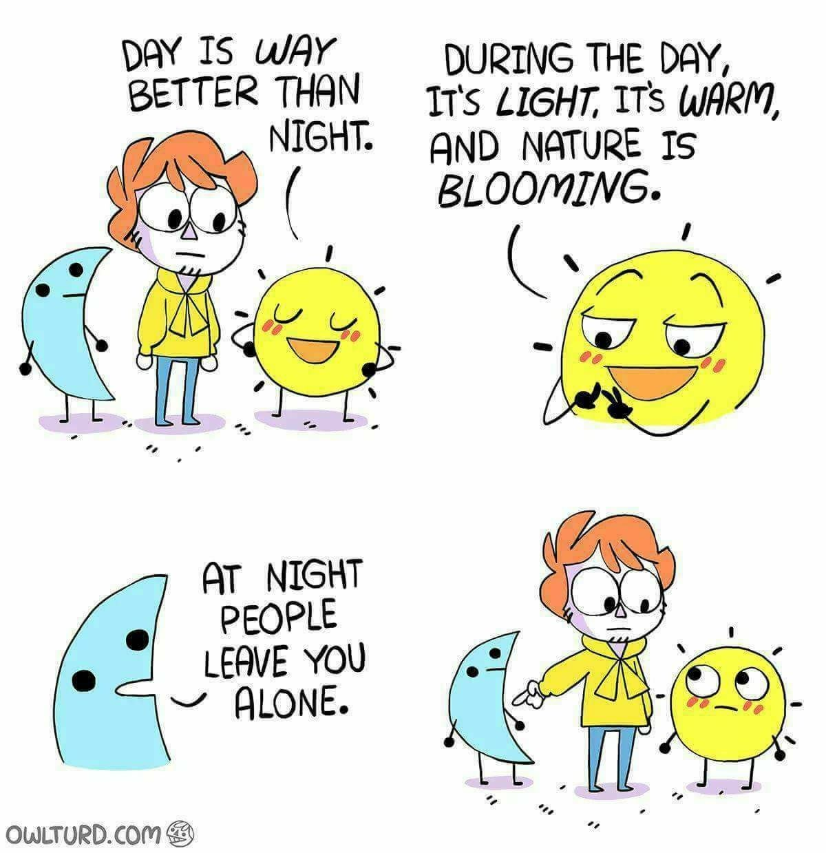 Day vs Night  meme template