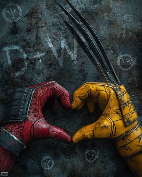Deadpool and Wolverine meme template