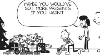 Diary of a wimpy kid Christmas meme  meme template