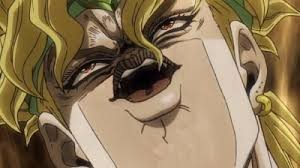 Dio  meme template