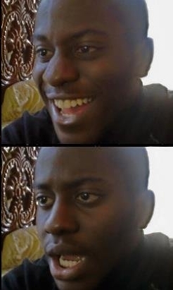 Disappointed black guy  meme template