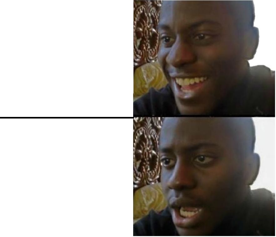 Dissapointed Black Guy  meme template