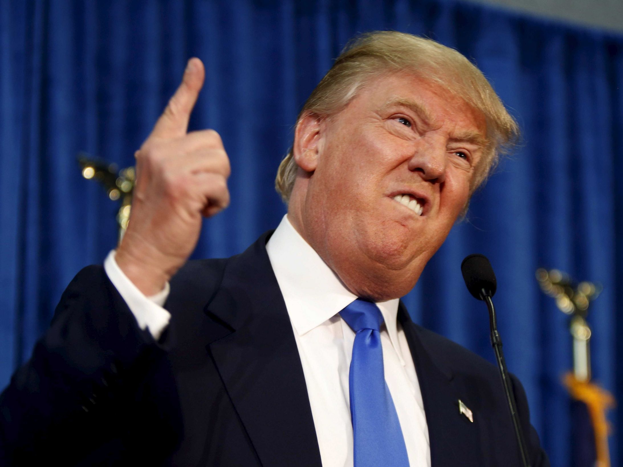 Donald Trump mad  meme template