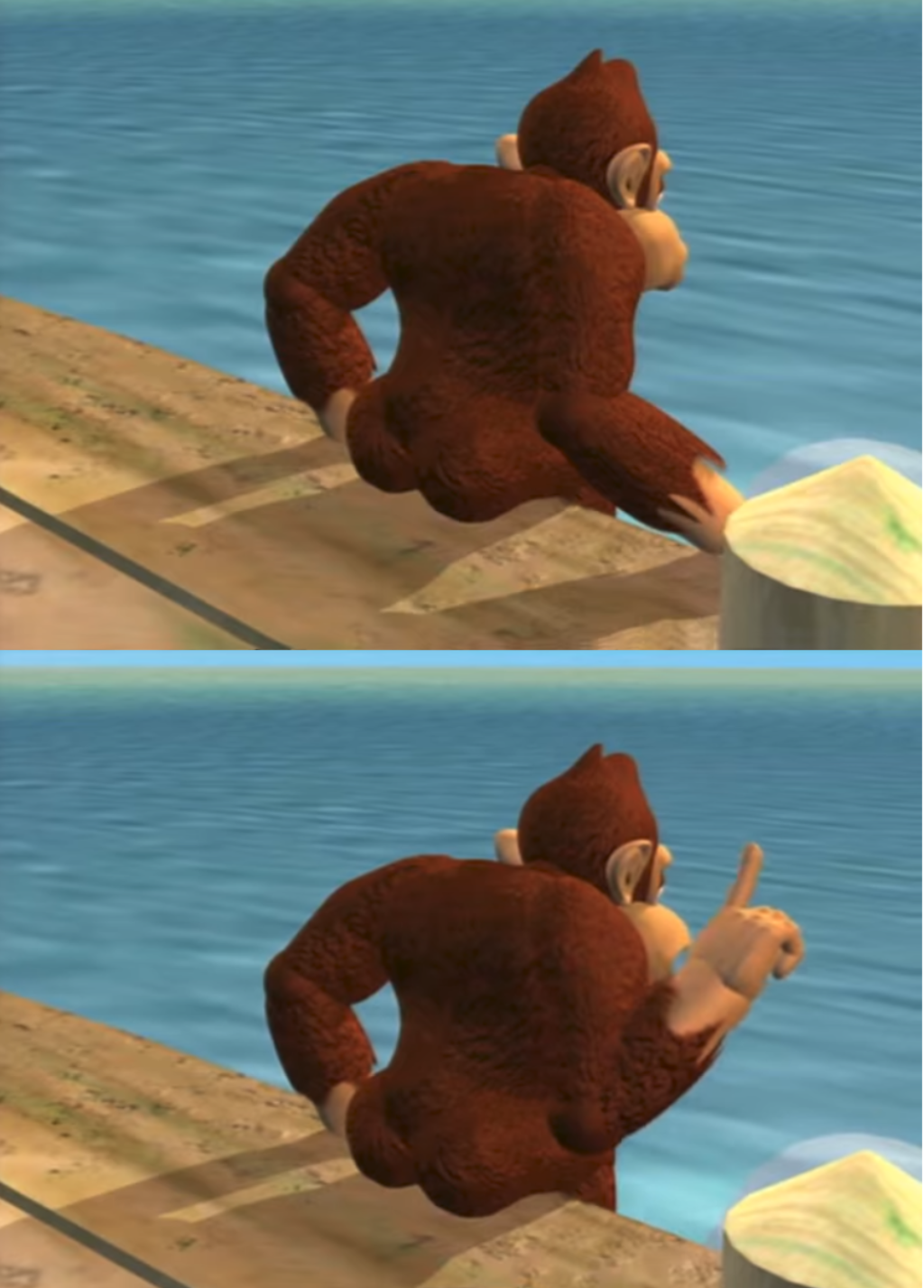 Donkey Kong  meme template